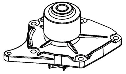 SU POMPASI CRX808 KANGO CLIO MEGANE II 1.5 7701473327
