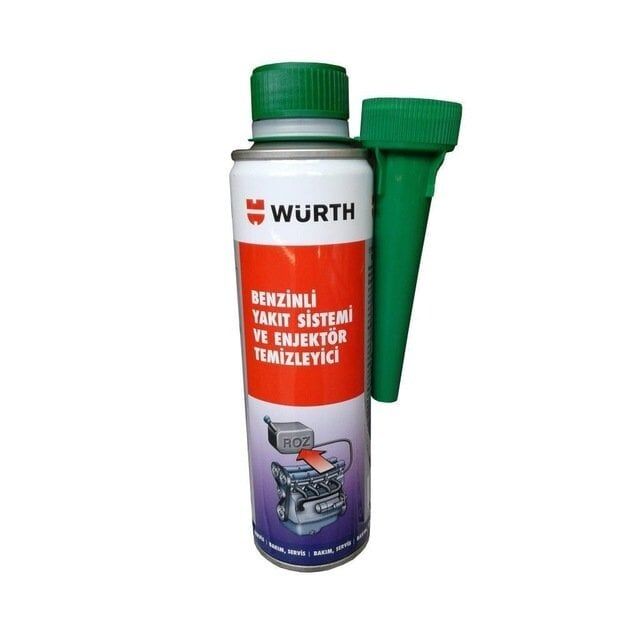 BENZİNLİ YAKIT SİSTEMLERİ VE ENJEKTÖR TEMİZLEYİCİ WÜRTH
