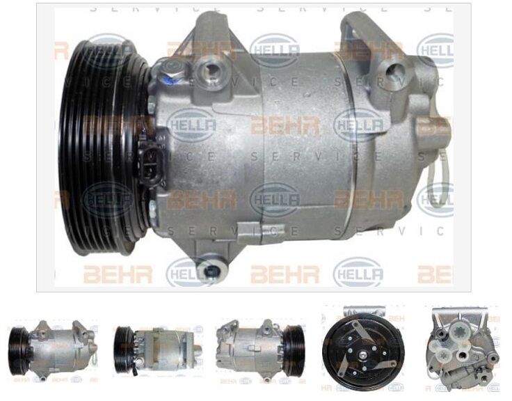 KLİMA KOMPRESÖRÜ 8FK351135861 MEGANE II 1.4 1.6 16V 1.5 DCI (125MM)