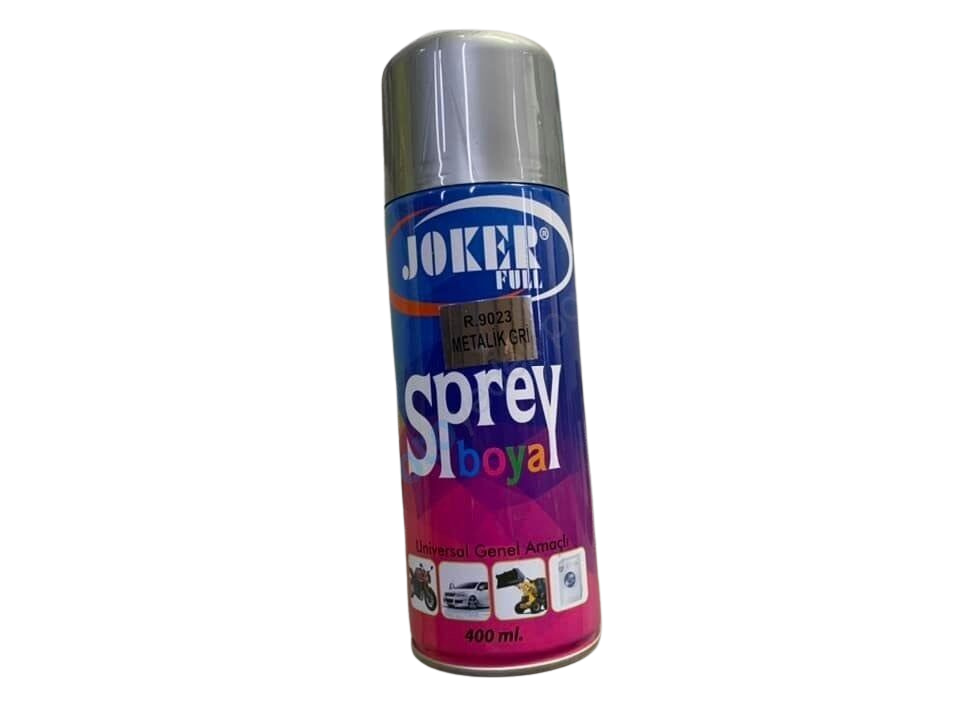 BOYA METALİK GRİ 400 ML