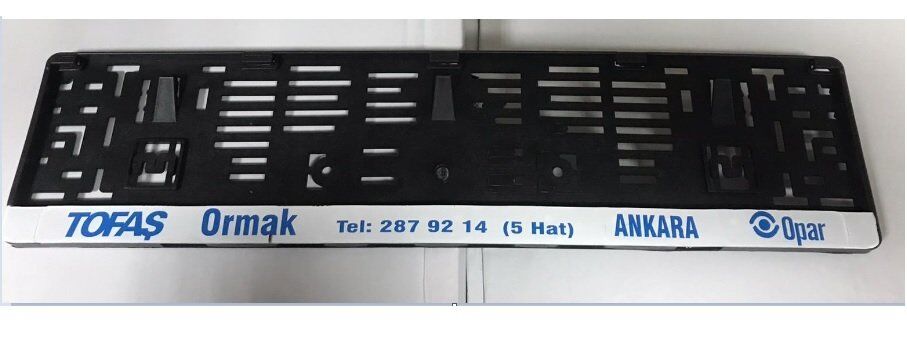 PLAKA PLASTİĞİ ORMAK YAZILI ADET