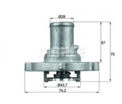 TERMOSTAT 04325201 PALIO (97 ) DOBLO ALBEA PUNTO 1.2 8V 75HP 87*C