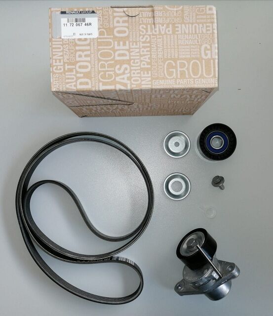 ALTERNATÖR KAYIŞ KİTİ 117206746R LOGAN 04 > LODGY 12 > SANDERO 08 > 1.4 1.6 16V