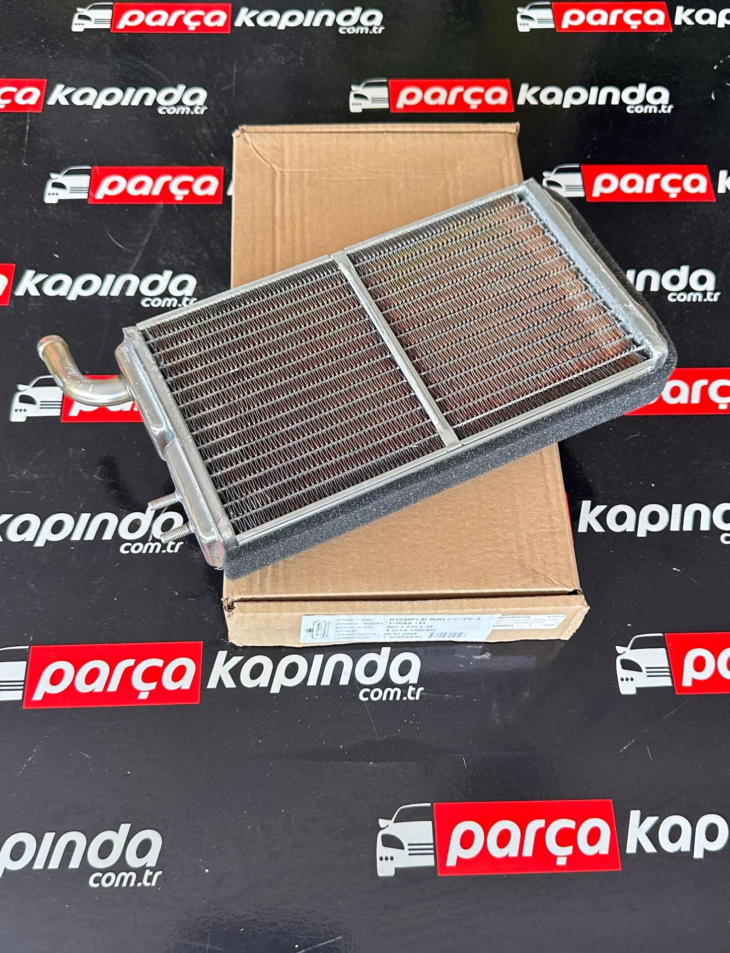 KALORİFER RADYATÖRÜ ( BAKIR ) M131 DOĞAN SLX KARTAL ŞAHİN BAKIR 85012031