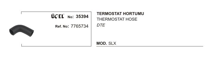 TERMOSTAT HORTUMU 35394 SL7765734