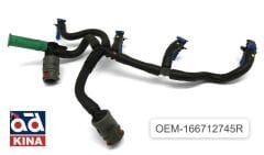 ENJEKTÖR GERİ DÖNÜŞ HORTUMU 166712745R MEGANE IV SYMBOL 1.5 DCI K9K (EURO6)