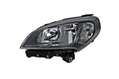 FİAT DOBLO SOL FAR 2015 SONRASI SİYAH ÇERÇEVELİ