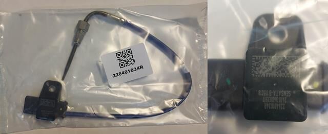 GAZ SICAKLIK SENSÖRÜ 226583472R CLIO IV (226401034R)