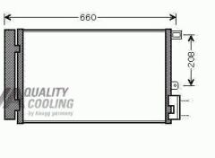 KLİMA RADYATÖRÜ 010ABC050 LINEA 1.4 MPI