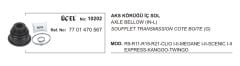 AKS KÖRÜĞÜ İÇ SOL 10202 R9 R11 R19 R21 CLIO I II MEGANE I II SCENIC EKSPRES KANG
