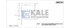 RADYATÖR 346010 LOGAN SANDER O II 1.2 1.4 1.6 08 > (BRAZING)