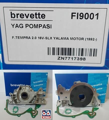 YAĞ POMPASI FI9001 TEMPRA 2.0 16V SLYALAMA MOTOR