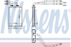 KALORİFER RADYATÖRÜ 346840 EXPERT III JUMPY III SCUDO III C8 P807 2.0HDI 16V 1.6
