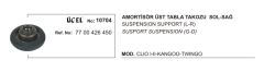 AMORTİSÖR ÜST TABLA TAKIMI 10704 CLIO I CLIO II KANGO TWINGO DACIA LOGAN