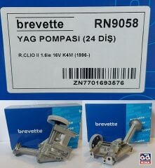 YAĞ POMPASI RN9058 CLIO II 1.6İE 16V K4M 24DİŞ 24DİŞ