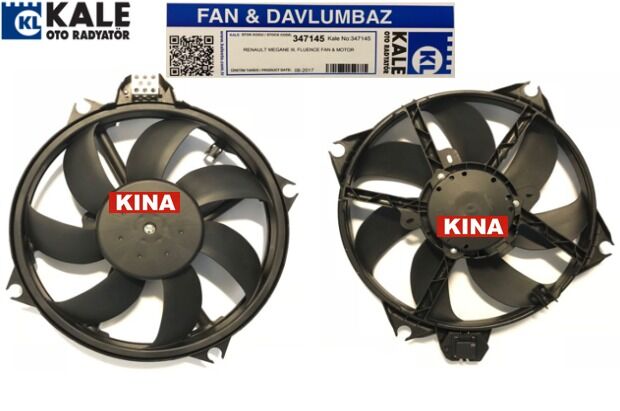 FAN MOTORU 347145 MEGANE III FLUENCE DAVLUMBAZLI