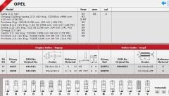 SİBOP TAKIMI 4037 4038 IN 8 E8 VECTRA B 2.0İ 16V (X20XEV)