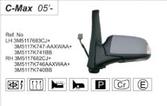 AYNA SAĞ VM302NEHPR FOCUS CMA(03 ) SİNYALLİ ELEKTRİKLİ ISITMALI PRIMERLİ